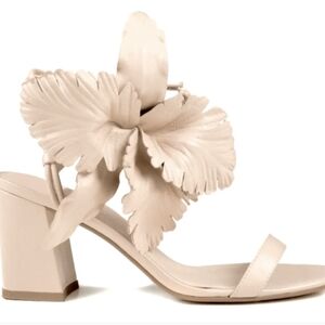 Cecelia New York 'Hibiscus' Open Toe Heeled Sandal